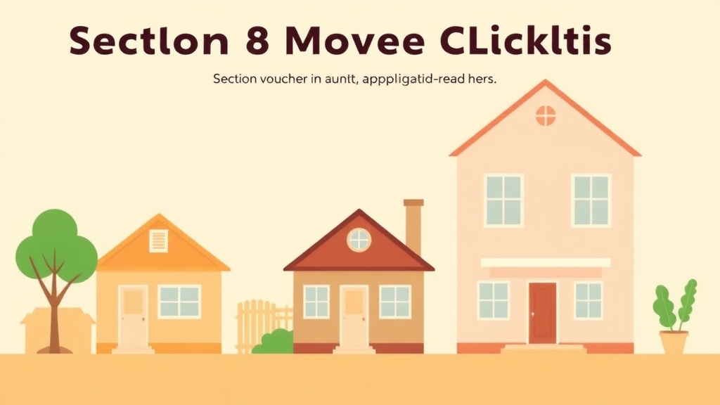 Illustration showing key concepts related to section 8 move-out checklist for landlords