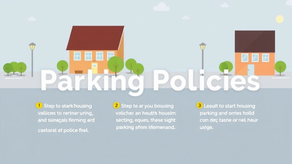 Visual guide for practical steps in parking policies for section 8 properties