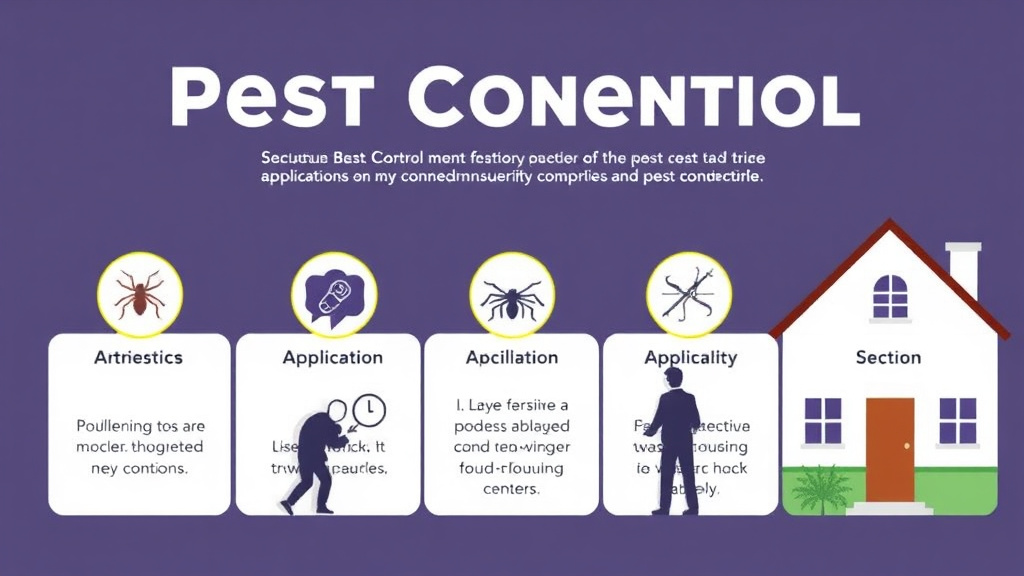Visual guide for practical steps in pest control for section 8 landlords