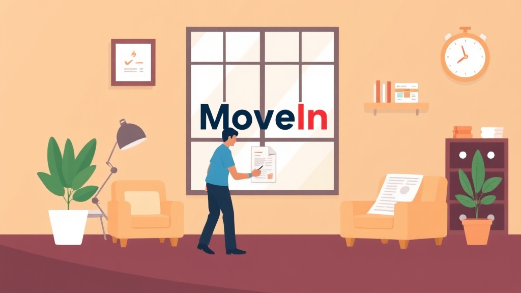 Visual overview of pre-Move-In Inspection for Section 8 with key concepts highlighted