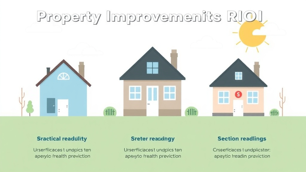 Visual guide for practical steps in property improvement roi for section 8