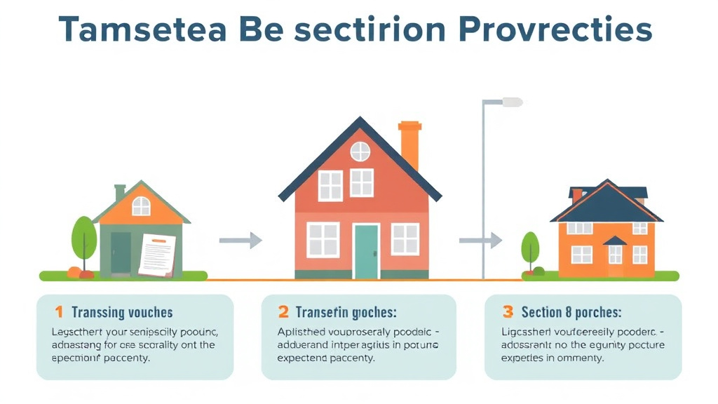 Practical checklist visual for transferring Section 8 Properties