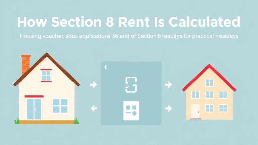Real-world application diagram for how Section 8 Rent Is Calculated