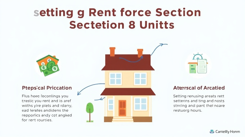 Real-world application diagram for setting Rent for Section 8 Units