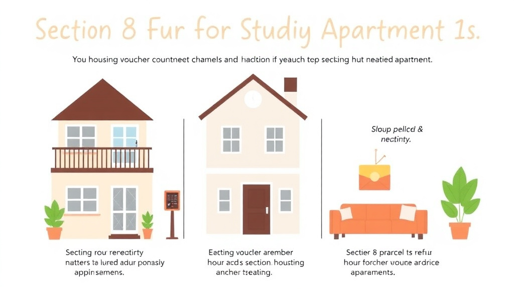Practical workflow diagram for section 8 for Studio Apartments