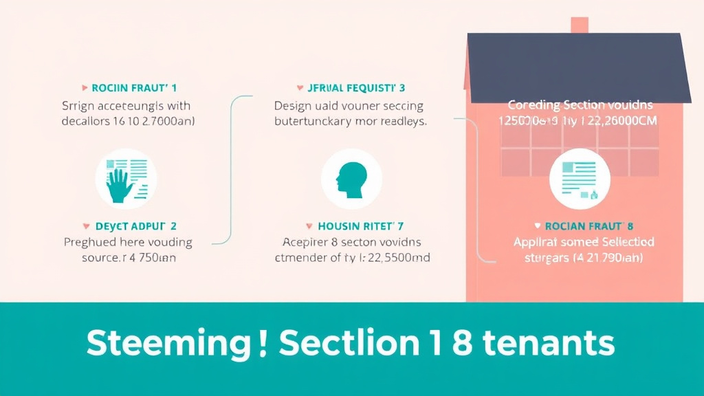 Process flow illustration for putting screening Section 8 Tenants into action