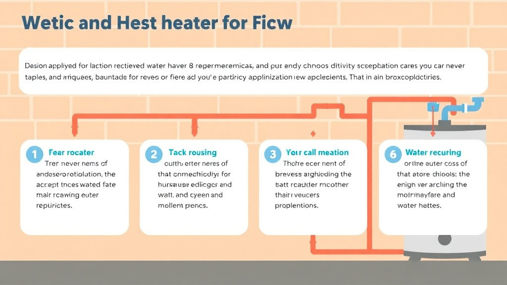Visual guide for practical steps in water heater replacement for section 8