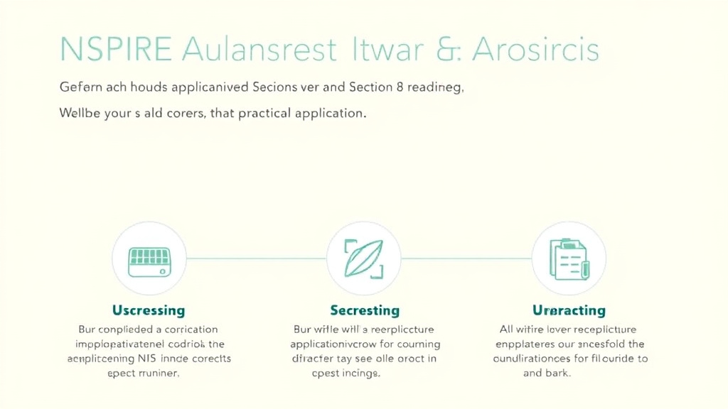 Visual guide for practical steps in nspire air conditioner standards