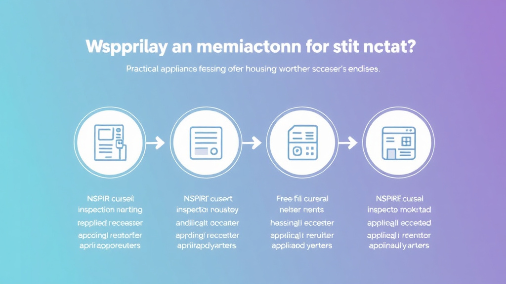 Visual guide for practical steps in nspire appliance inspection standards