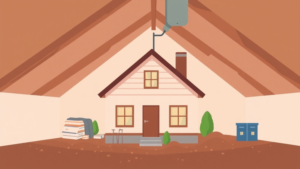 Illustration showing key concepts related to nspire attic and crawl space standards