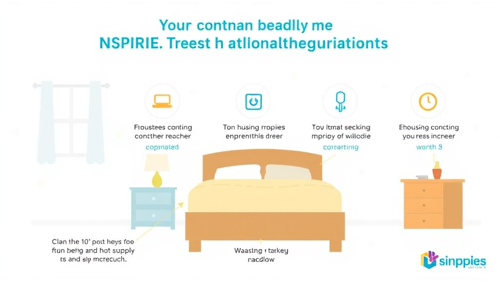 Visual guide for practical steps in nspire bedroom inspection requirements