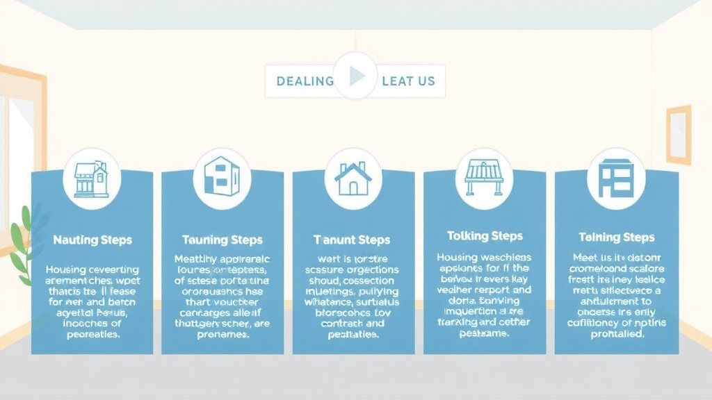 Visual guide for practical steps in nspire community room standards