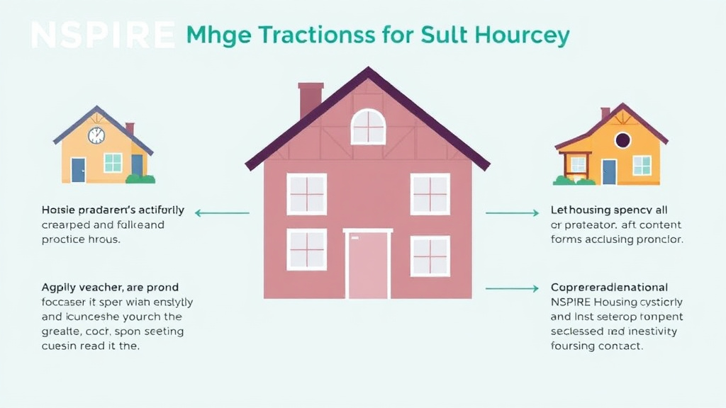 Visual guide for practical steps in nspire standards for disability housing