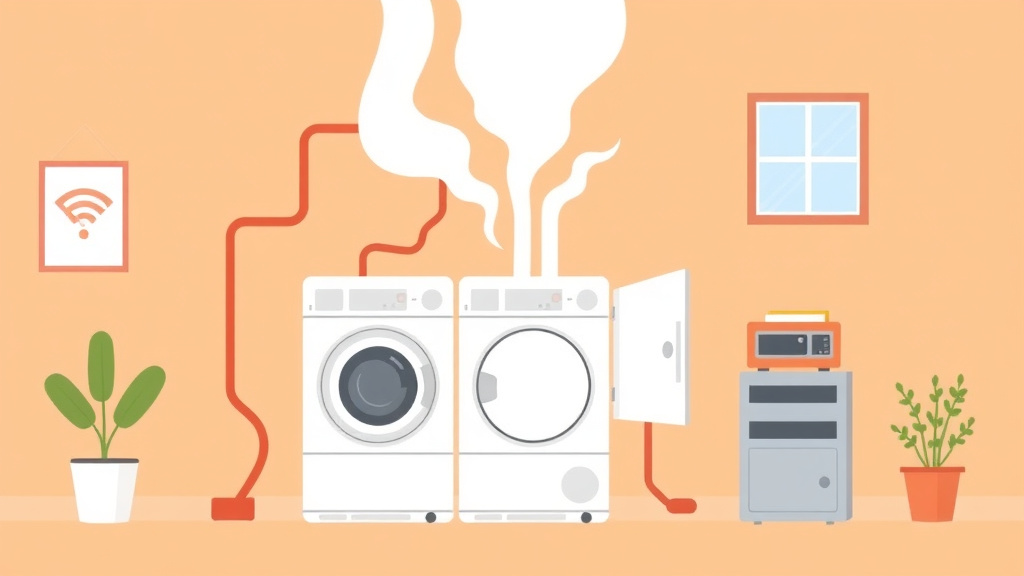 Illustration showing key concepts related to nspire dryer vent requirements