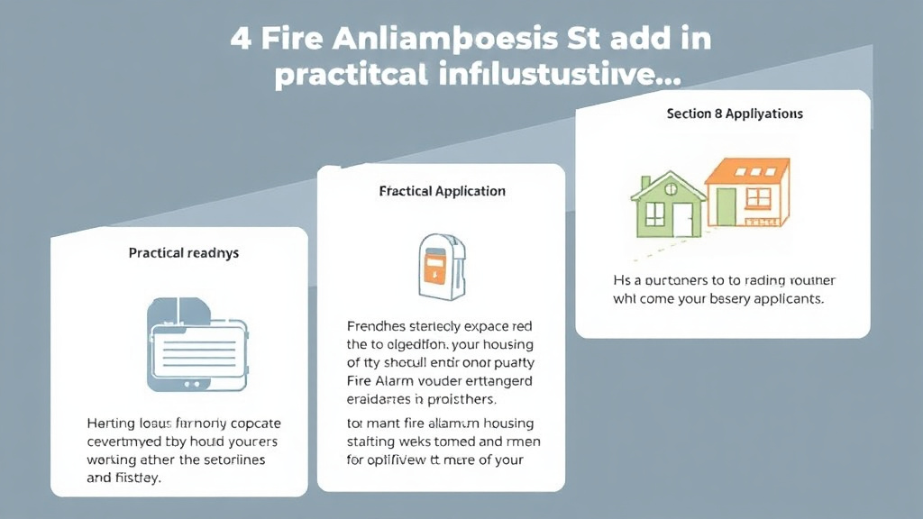 Visual guide for practical steps in nspire fire alarm system standards