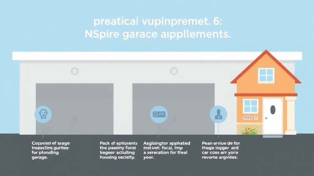 Visual guide for practical steps in nspire garage inspection requirements
