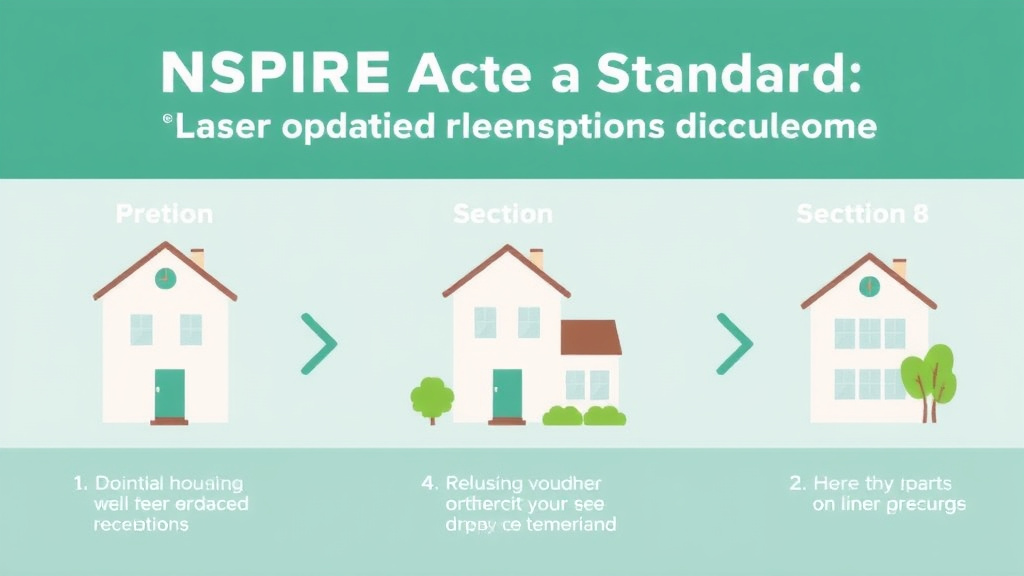 Visual guide for practical steps in nspire garden area standards