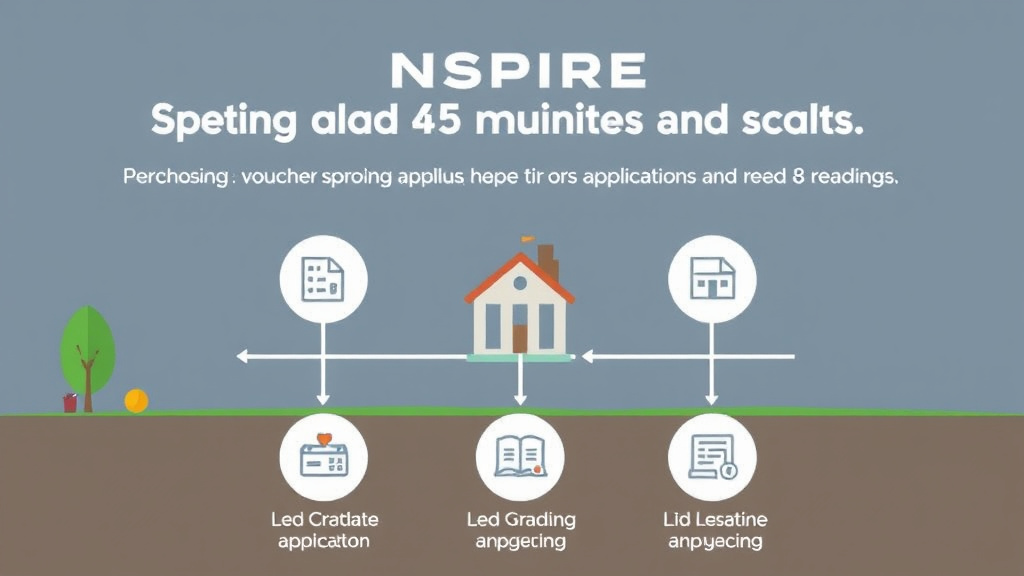 Visual guide for practical steps in nspire grading and drainage standards