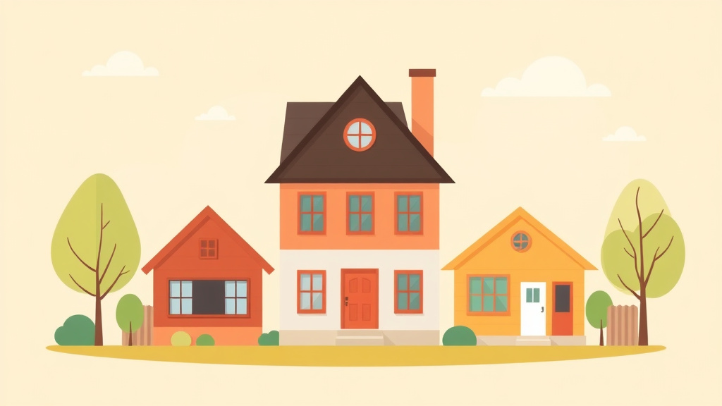 Illustration showing key concepts related to nspire and the healthy homes initiative