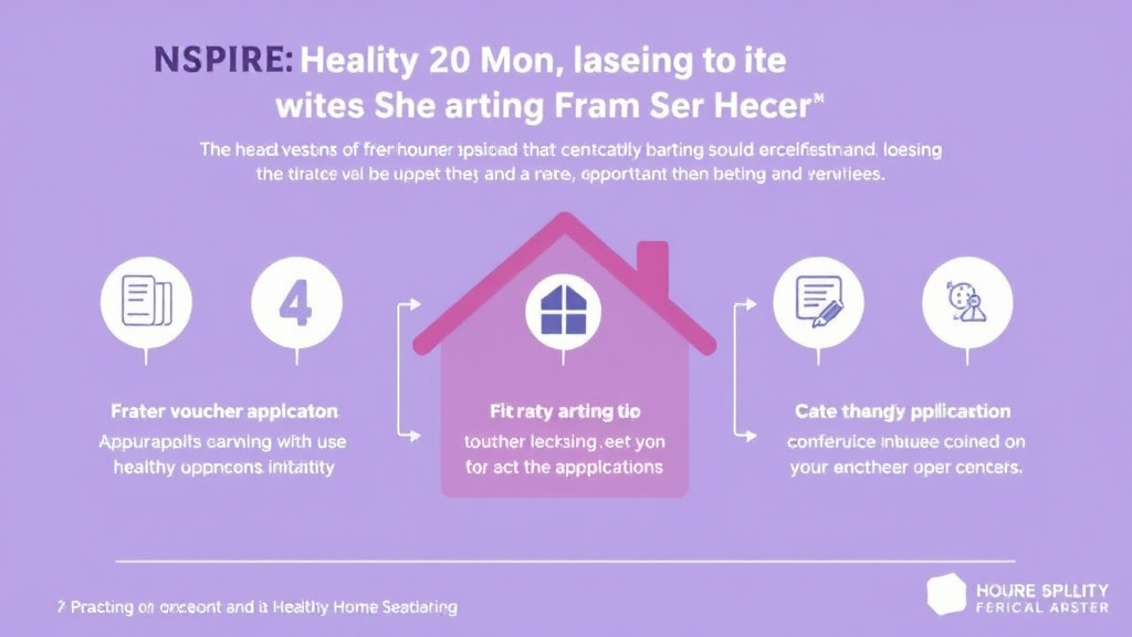 Visual guide for practical steps in nspire and the healthy homes initiative