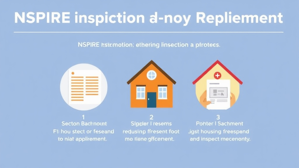 Visual guide for practical steps in nspire inspection frequency requirements