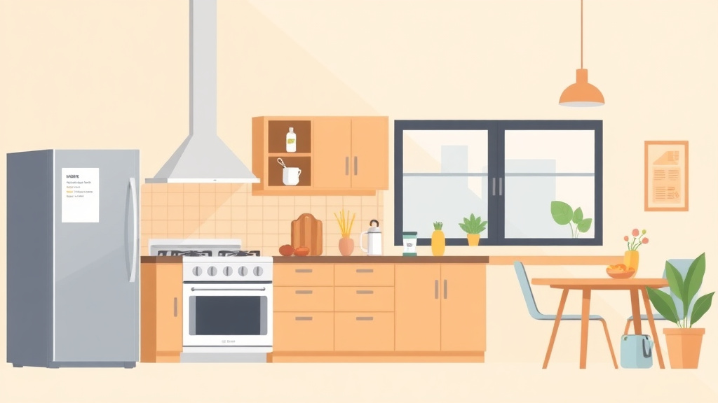 Illustration showing key concepts related to nspire kitchen inspection standards