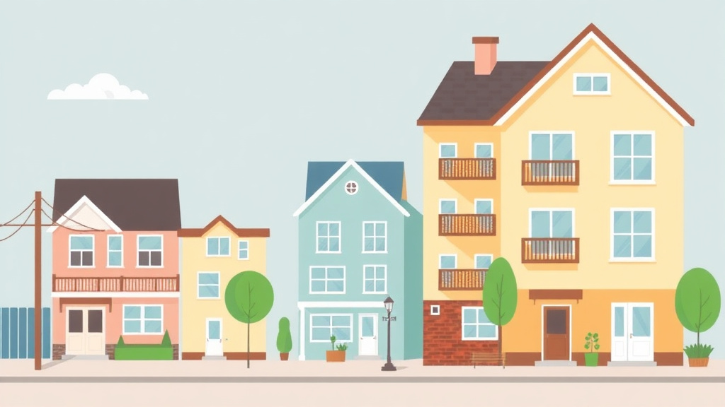 Illustration showing key concepts related to nspire mixed-use property standards