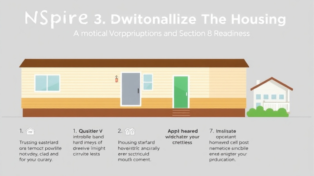Visual guide for practical steps in nspire standards for mobile homes