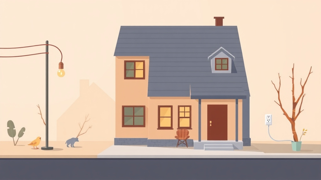Illustration showing key concepts related to nspire electrical outlet standards