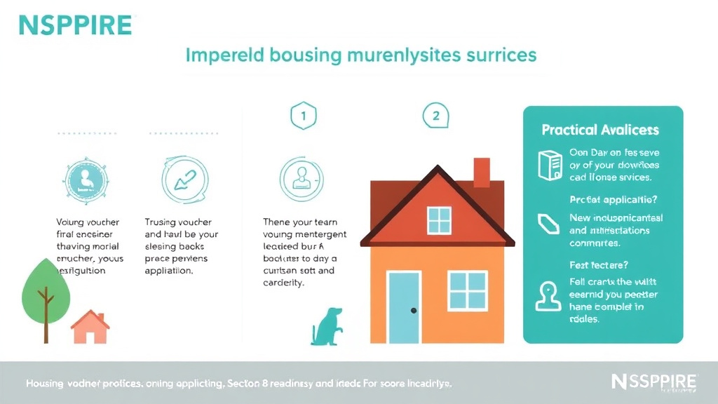Visual guide for practical steps in nspire pet area standards