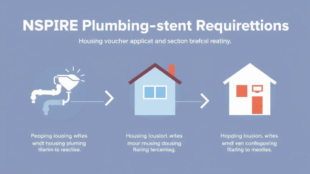 Visual guide for practical steps in nspire plumbing inspection requirements