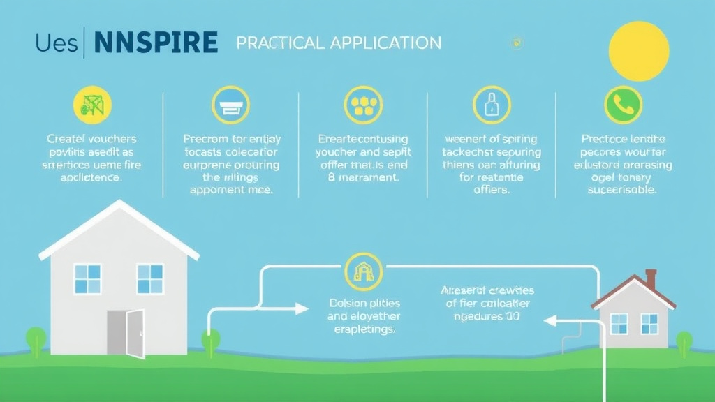 Visual guide for practical steps in nspire sewer and septic standards
