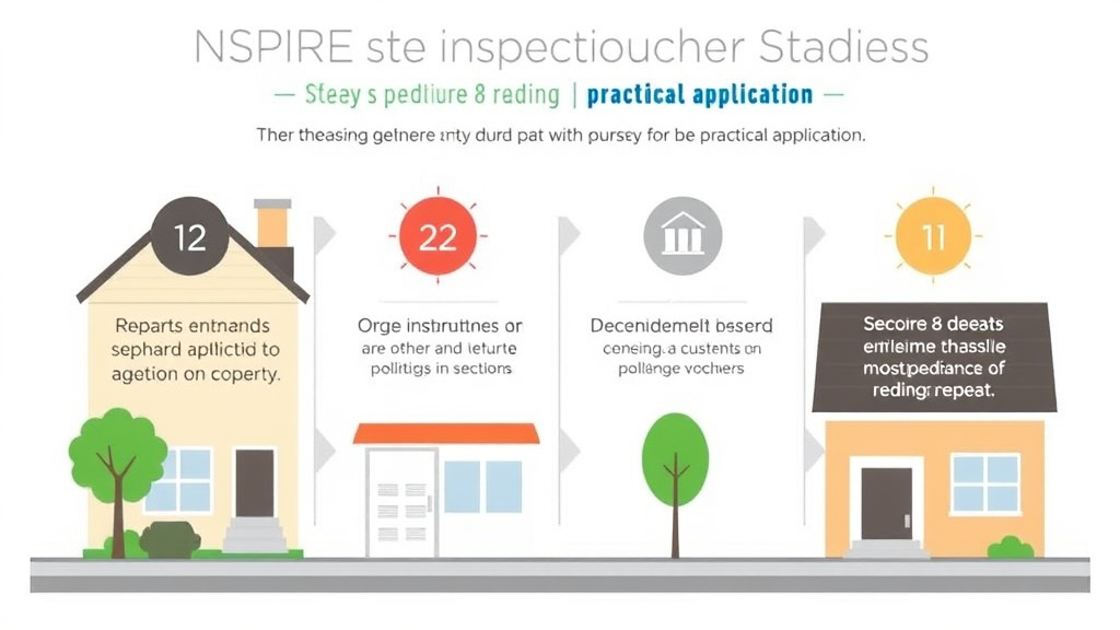 Visual guide for practical steps in nspire site inspection standards