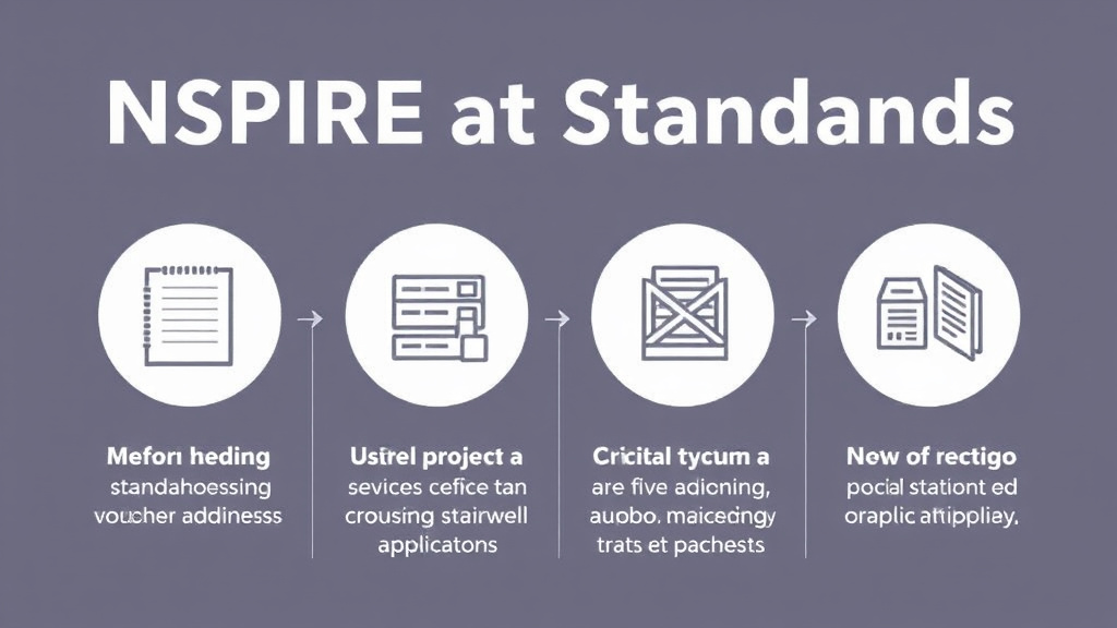 Visual guide for practical steps in nspire stairwell standards
