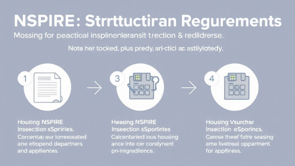 Practical checklist visual for NSPIRE Structural Inspection Requirements