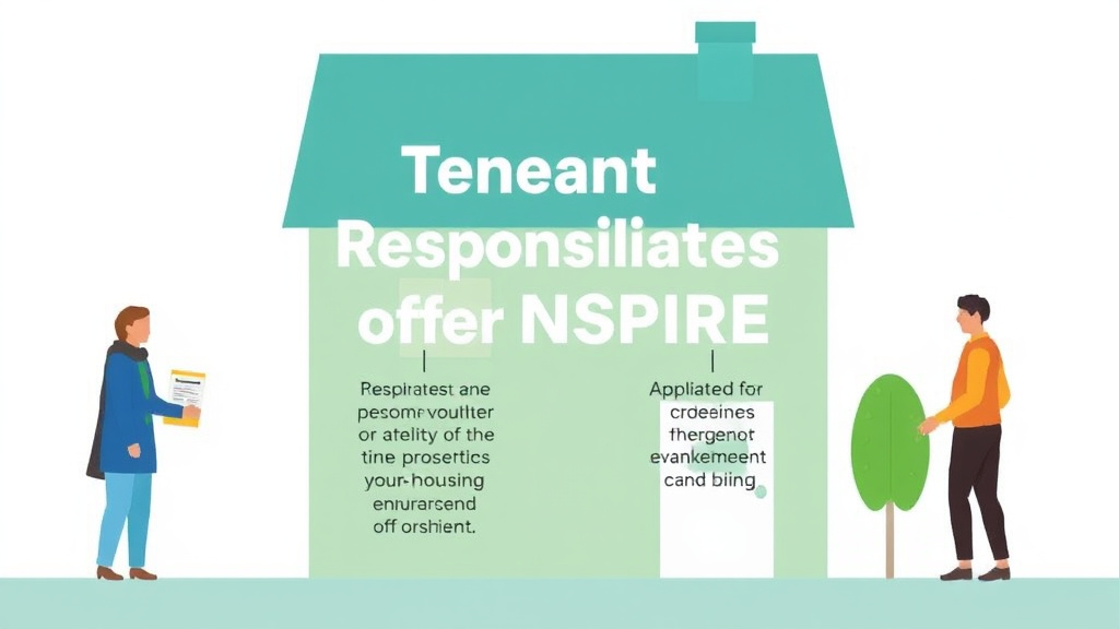 Visual guide for practical steps in tenant responsibilities under nspire