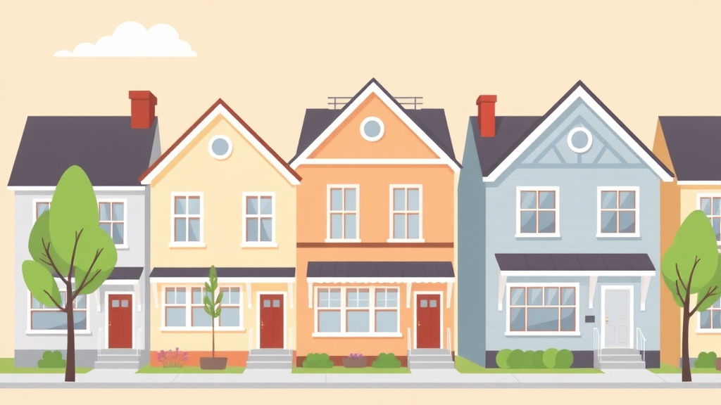 Illustration showing key concepts related to nspire townhouse standards