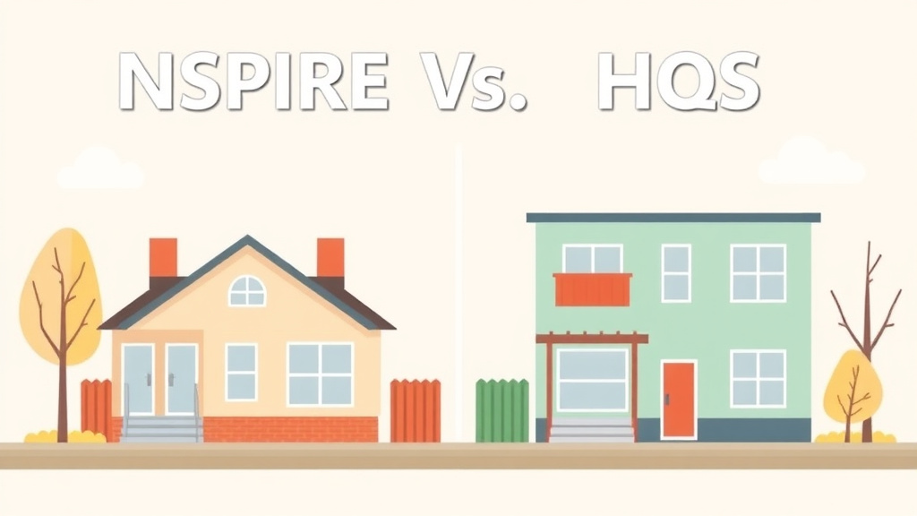 Illustration showing key concepts related to nspire vs hqs comparison