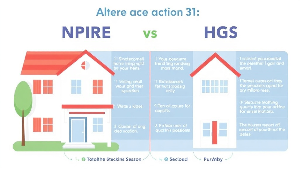 Visual guide for practical steps in nspire vs hqs comparison
