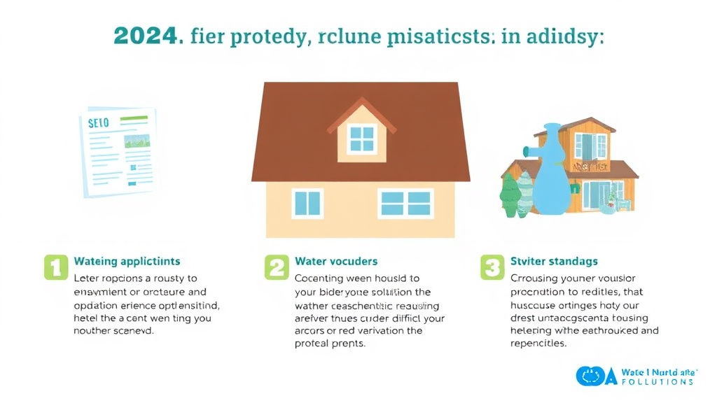 Visual guide for practical steps in nspire water supply standards