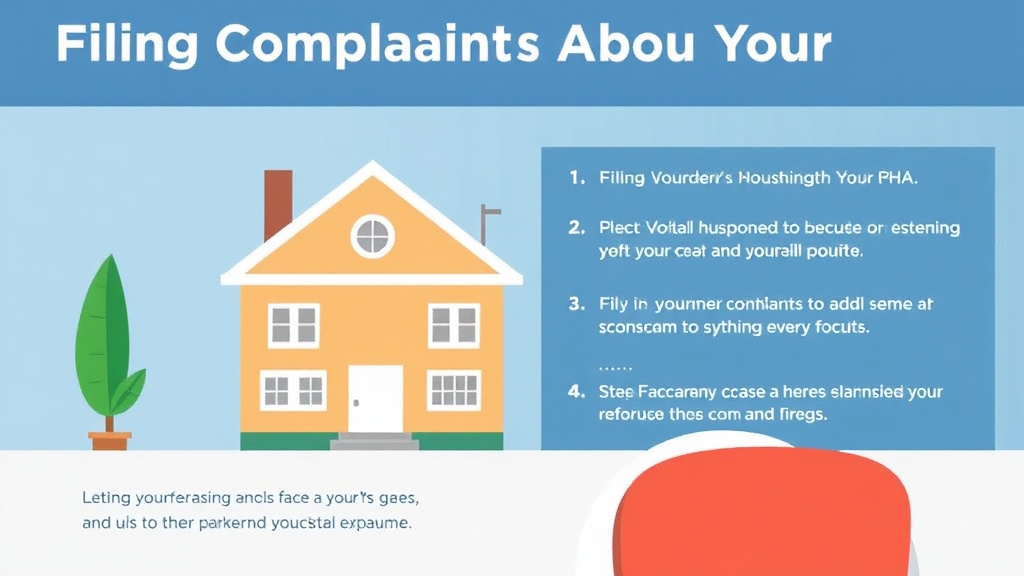 Practical checklist visual for filing a Complaint About Your PHA