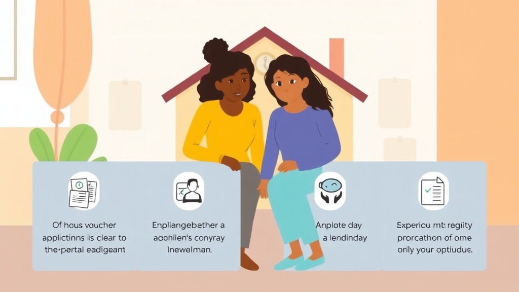 Action-oriented illustration showing how to apply PHA Family Unification Program Administration