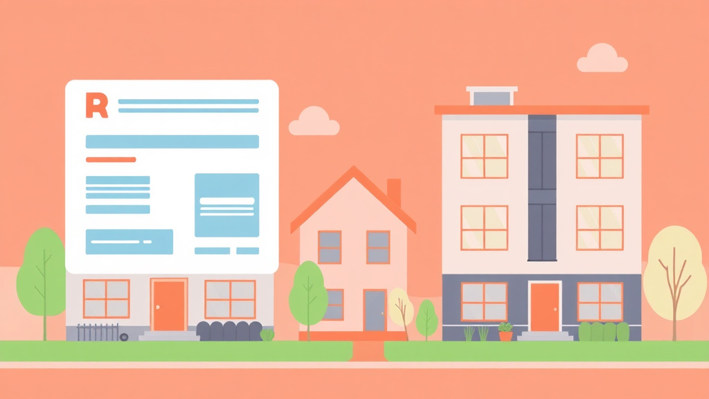 A professional illustration depicting PHA Landlord Portal Features