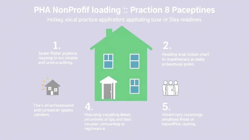Step-by-step visual guide for implementing PHA Nonprofit Partnerships