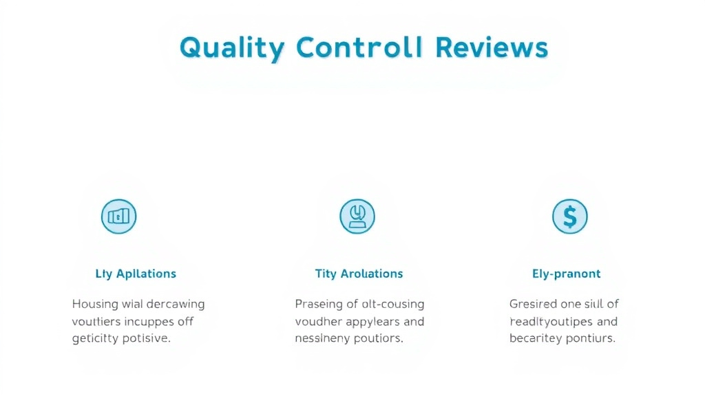 Process flow illustration for putting PHA Quality Control Reviews into action