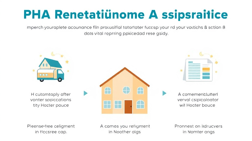 Real-world application diagram for PHA Relocation Assistance