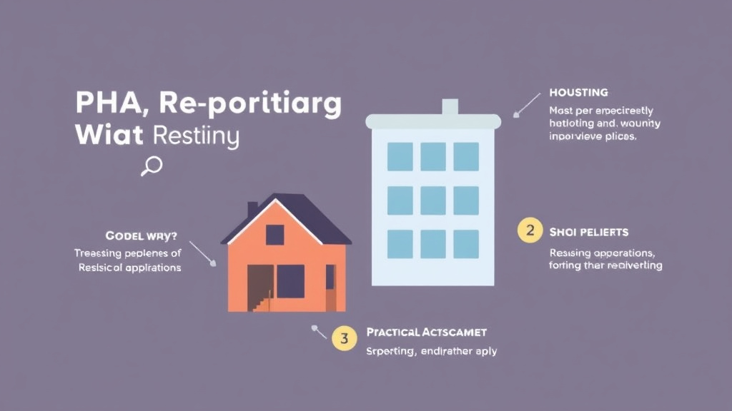 Practical workflow diagram for PHA Reporting Requirements to HUD