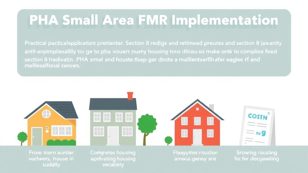 Real-world application diagram for PHA Small Area FMR Implementation