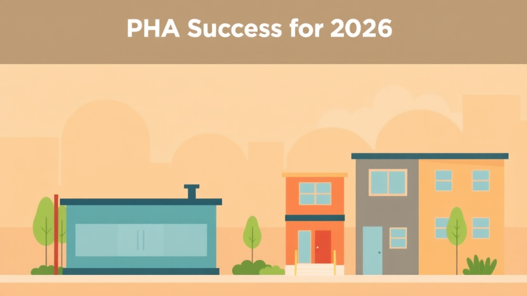 Illustration showing key concepts related to pha success metrics for 2026