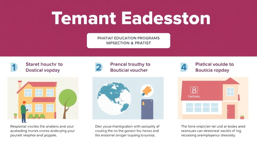 Implementation roadmap for PHA Tenant Education Programs with actionable steps